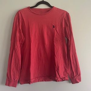 Long sleeve polo shirt